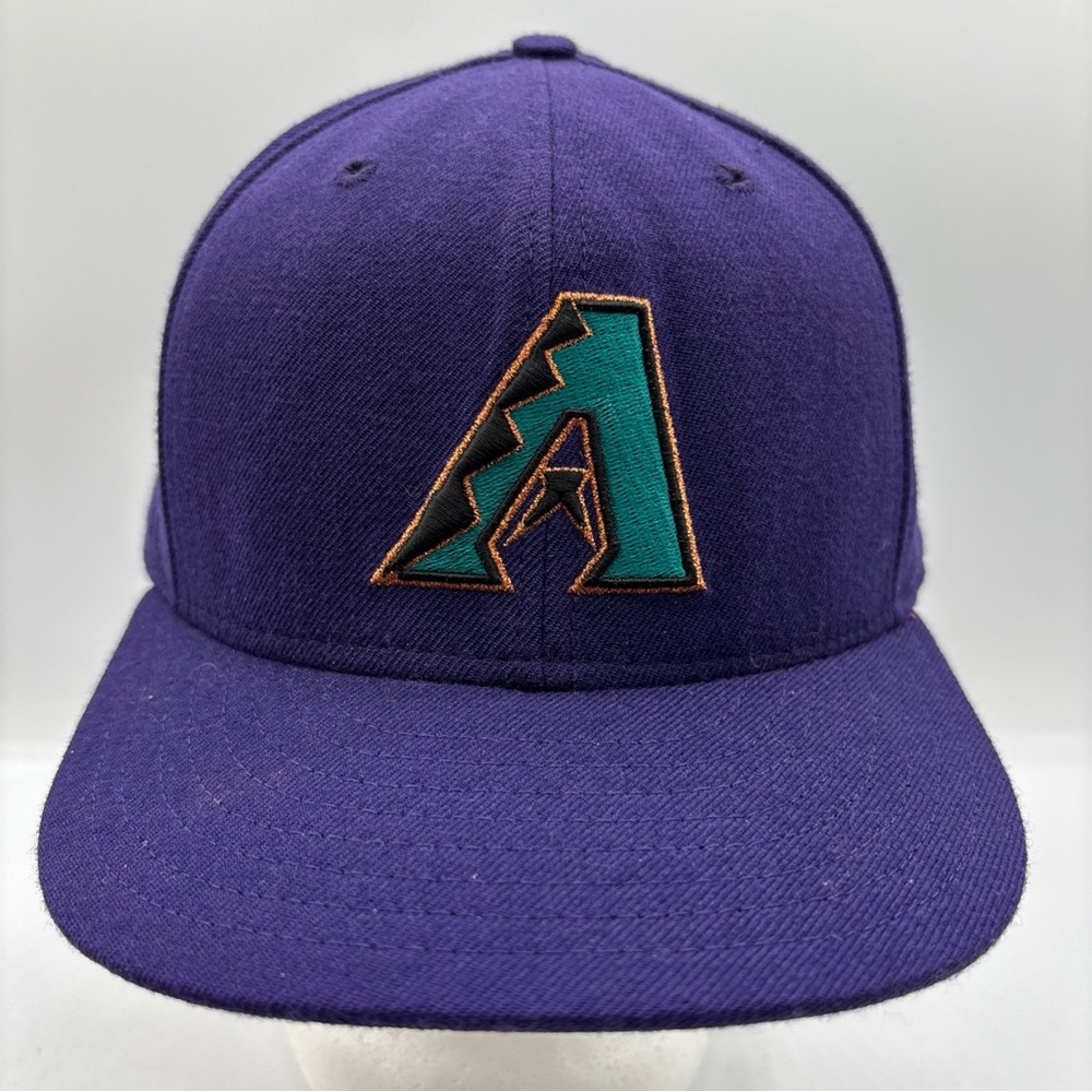 Vintage New Era 59Fifty Arizona Diamondbacks Fitted Hat 7 5/8 USA Diamond Collec